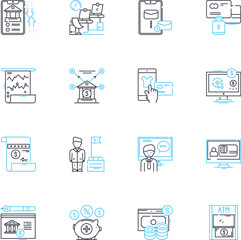 Joy and affection linear icons set. ) Bliss ) Delight ) Happiness ) Euphoria ) Ecstasy ) Love ) Fondness ) Adoration ) Embrace ) Hug ) Affection ) Cuddle ) Smiles ) Laughter ) Cheer ) Glee