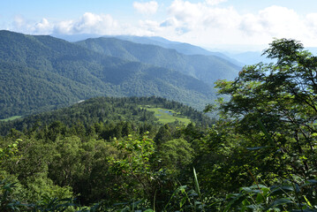 Climbing Mt. Hiuchi in Oze from Miike, Fukushima