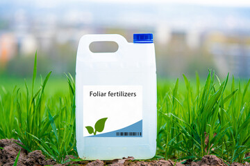 Foliar fertilizers fertilizers applied directly to plant leaves to promote nutrient uptake and...
