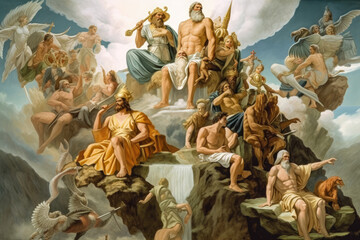 Olympian Greek Gods And Goddess