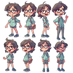Nerdy character sheet