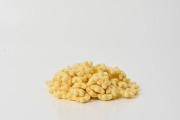 cereal on a white background. Isolated.