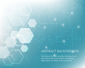 Abstract geometric background. Hexagons design. Illustration for Web Design, Poster, Brochure, Printing, Advertisement, etc.