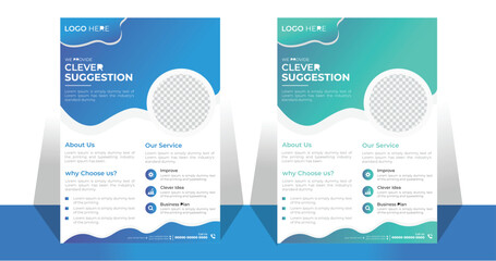 professional modern corporate business flyer template design. marketing, business proposal, advertise, promotion publication, cover page. new digital marketing flyer.