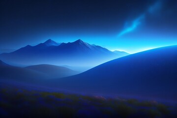 Blue Mountains Desktop Background