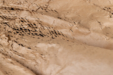 Decorative craft paper with cuts for packaging and decoration