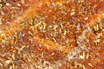A cut piece of pork close up