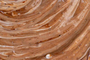Fresh Yogurt with added chocolate for chocolate flavor