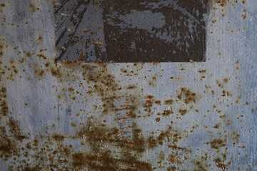 An image of a grungy rusty metal texture background.