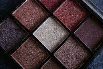 fashionable eyeshadow palette colorful cute