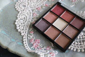 fashionable eyeshadow palette colorful cute