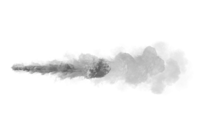Abstract Smoke on alpha channel