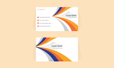 abstract business card, business card, business card template, modern business card, creative business card, vector