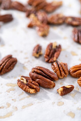 Toasted pecans