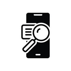 Black solid icon for msgid 