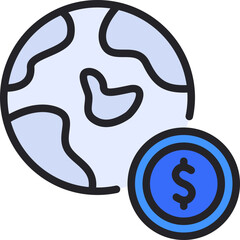 Obraz premium worldwide icon