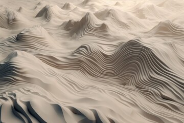 Obraz premium Abstract background with waves. Generative AI.