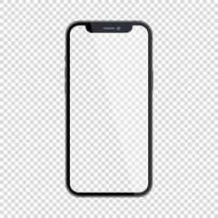 Screen cutout mockup iphone 10, 10s, 11, 11pro, and the latest new iphone 12, 12pro, 12 mini. Mock up screen iphone. Mock-up display for apple phone. Vector, editable mobile phone illustration