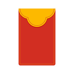 Chinese reward. Red paper pack. Envelope vector. Happy Chinese new year.