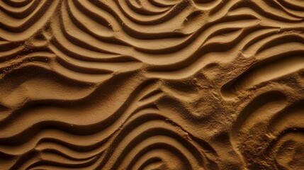 Sand Pattern, Image Ai Generated