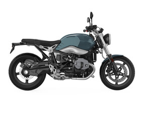 Obraz premium Motorcycle isolated on white background