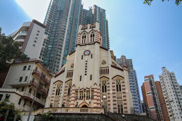 Fototapeta na wymiar The Hong Kong Council of the Church of Christ in China