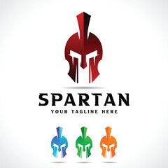 Spartan Logo Design Knight Logo Design