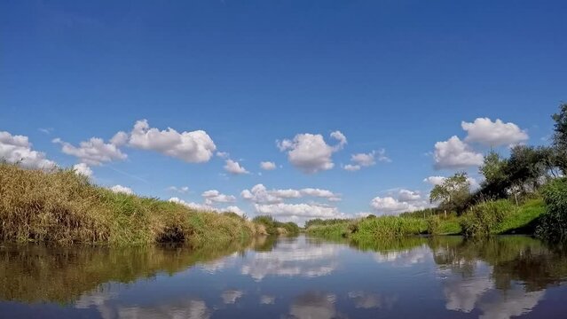 Kanutour auf der Treene bei Treia und Hollingstedt