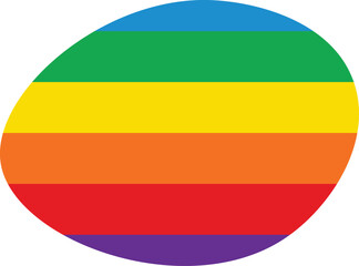 Colorful Rainbow blob abstract organic shape seamless pattern illustration. Trendy primary colored background with multiple colored Blobs.