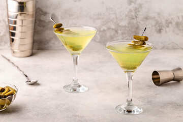 Dill Pickle Martini Vodka.