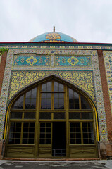 window of a mosque