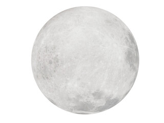 moon on white