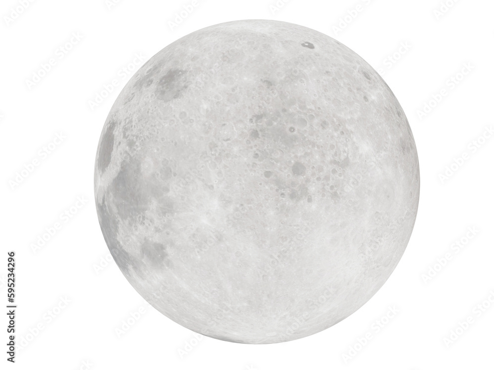 Wall mural moon beautiful in the sky.