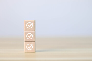 Election and voting, vote, to do list, checklist, task list, survey and assessment concept. Select...