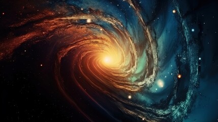Galaxy and universe light. Galaxies sky in space Planets and stars beauty of space exploration