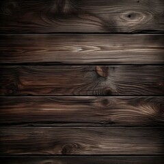 Embossed dark texture of burnt wooden boards. AI generative.