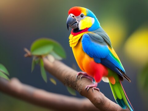 rainbow lorikeet parrot