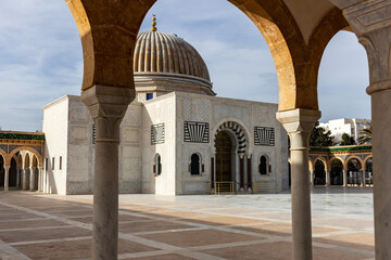 entrance to the Mausoleum in Monastir