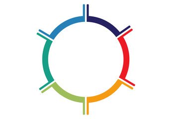 INFOGRAPHIC BUSINESS TEMPLATE OPTIONS ICON OBJECT