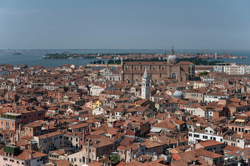 Aerial view of Venice, Italy