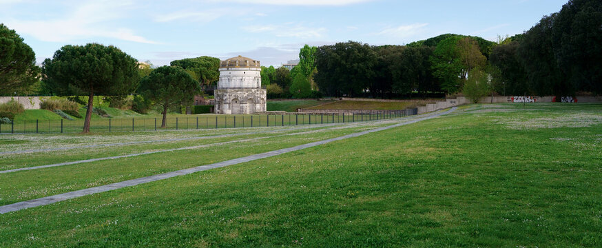 Mausoleo di Teodorico, located in Ravenna (Italy)
