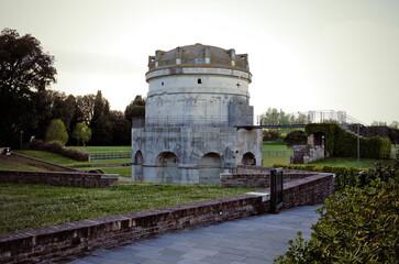 Mausoleo di Teodorico, located in Ravenna (Italy)
