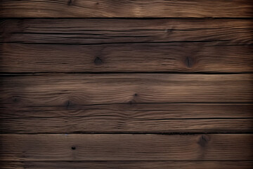 Fototapeta premium Dark wooden texture. Rustic three-dimensional wood texture. Wood background. Modern wooden facing background