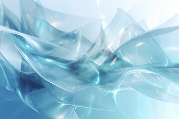 Beautiful light blue abstract background. Design element, AI generated, made by AI, artificial intelligence