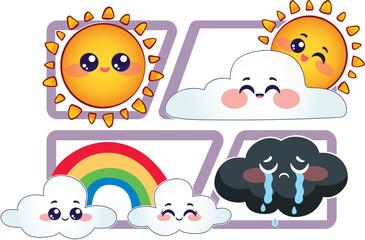 set of weather