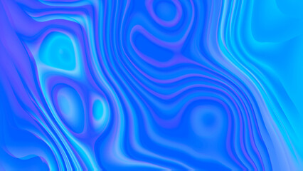 Creative iridescent pearl holographic teal pink cyan blue liquid surface. Abstract rainbow stylish image wallpaper. High quality 8K illustration