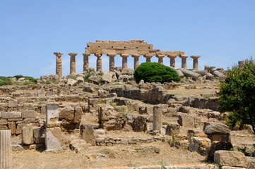 griechischen Tempeln Siziliens 