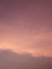 sunset in the mountains