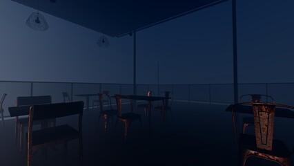 old abandoned building liminal space © Hirzan