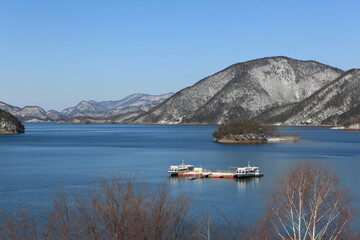 충주 충주호설경